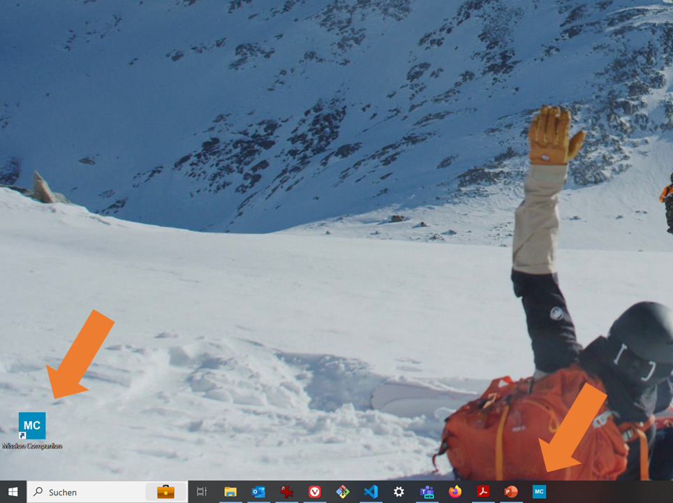 PWA Desktop shortcut Screenshot